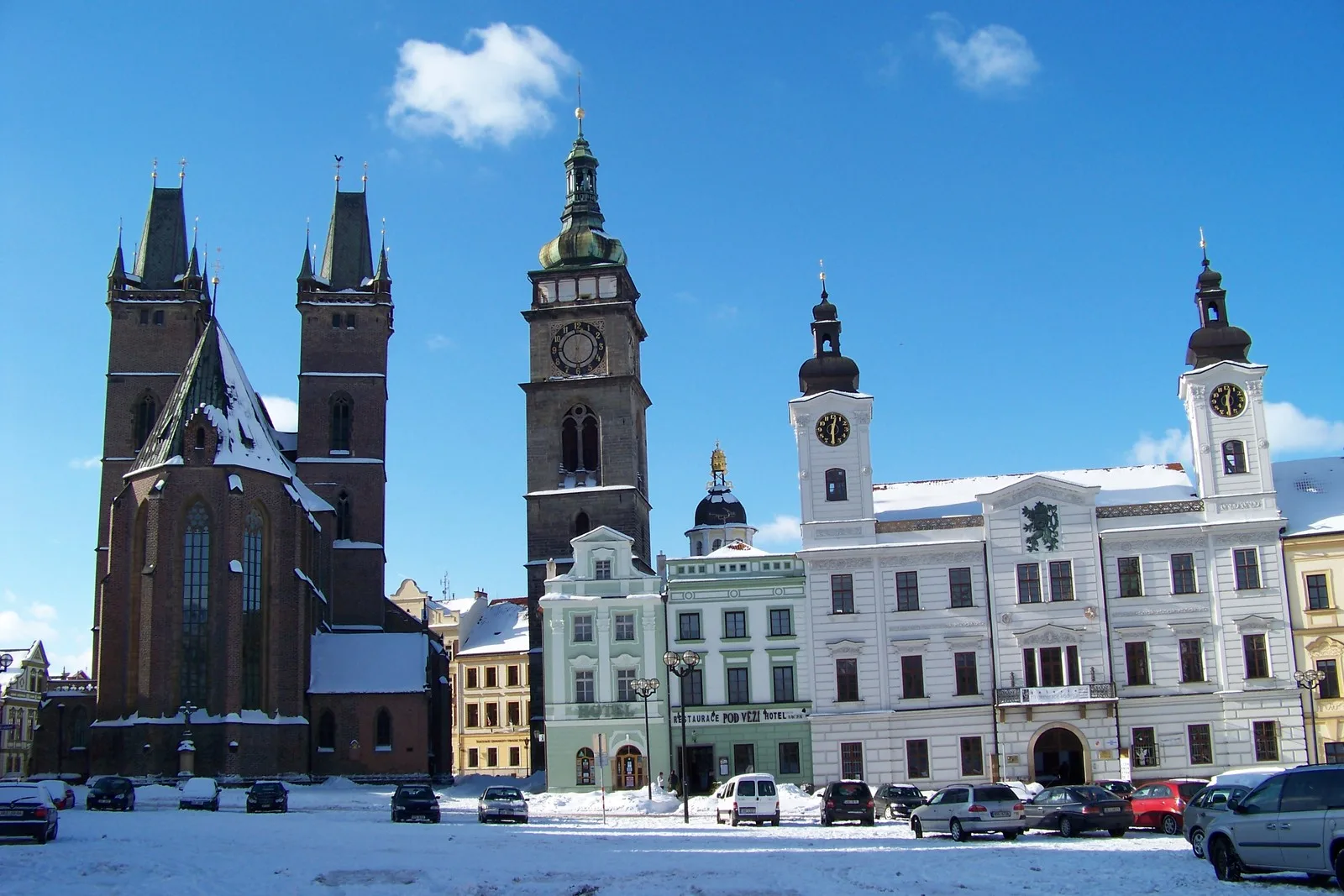 Hradec Králové — destination du transfert depuis l'aéroport de Prague
