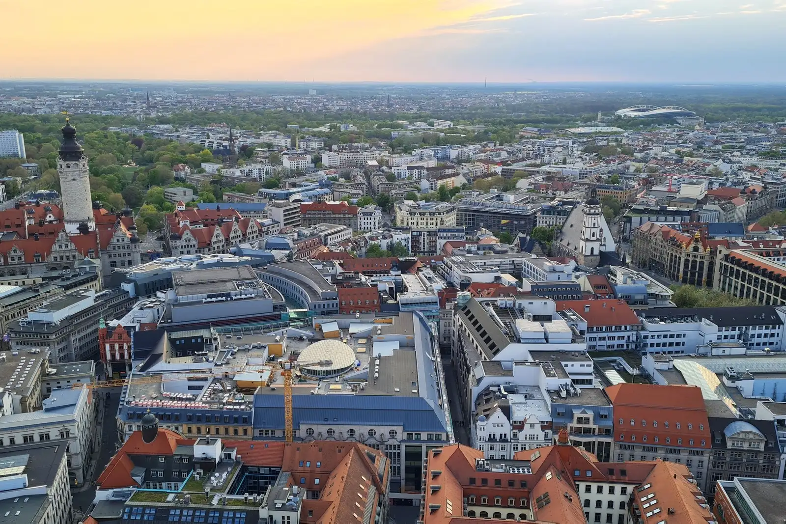 Leipzig — destination du transfert depuis l'aéroport de Prague