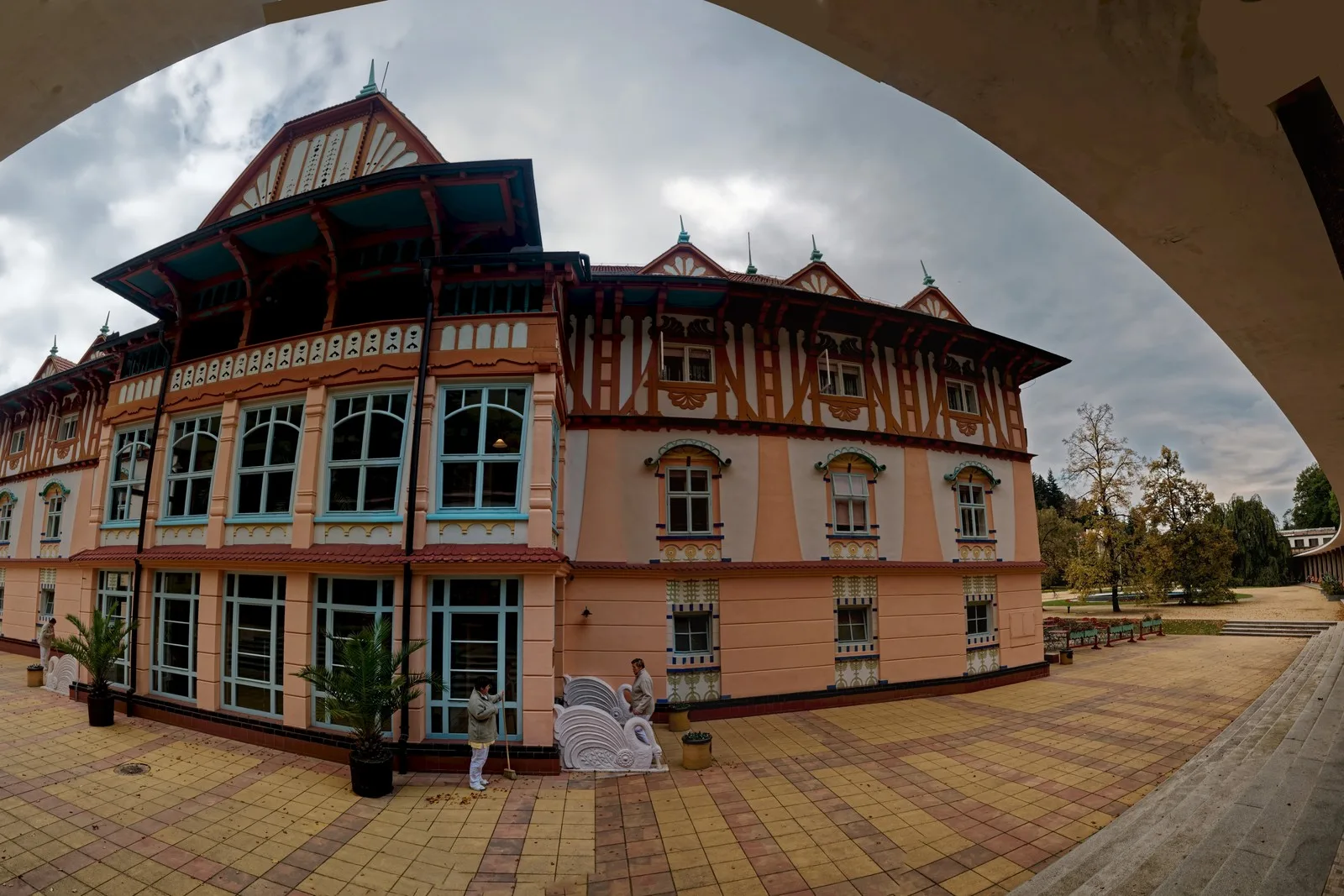 Luhačovice — destination du transfert depuis l'aéroport de Prague