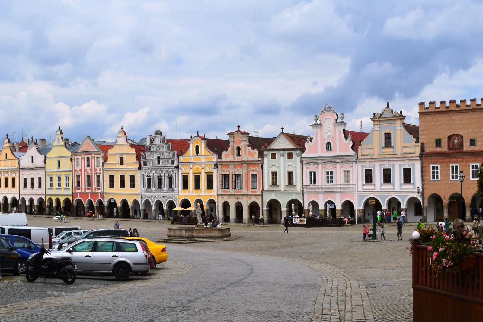 Telč — destination du transfert depuis l'aéroport de Prague
