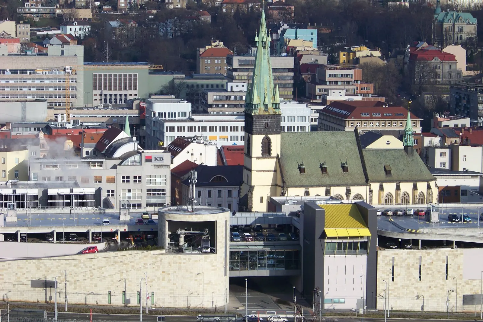 Ústí nad Labem — destination du transfert depuis l'aéroport de Prague
